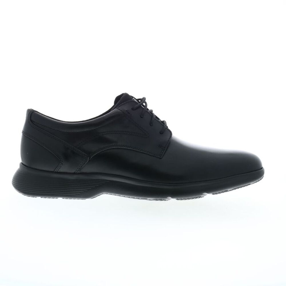 Rockport Mens Truflex Dressport Plain Toe Black Shoes (NWT)